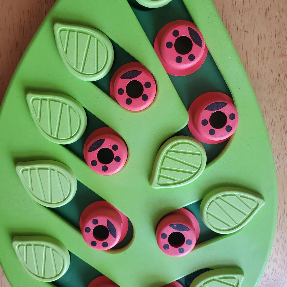 Interactive Leaf Puzzle Cat Toy